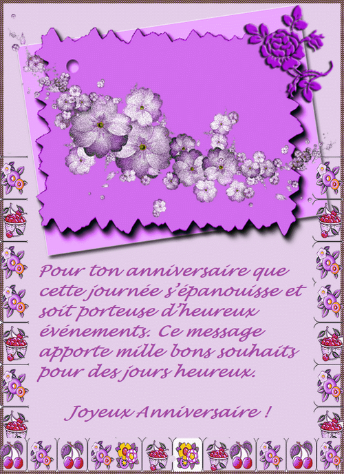 joyeux anniversaire Carinne