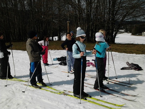 Au ski de fond 