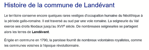 Rando à Landévant le 28 04 2022 .13km  pour 29 randonneurs .