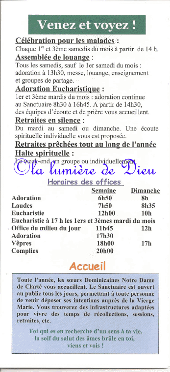 Salernes : sanctuaire Notre-Dame de clarté