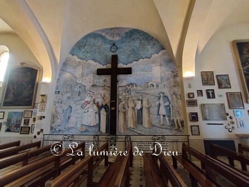 Antibes, la chapelle de la Garoupe