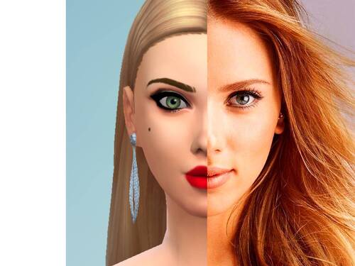 Sims Sosie/ Scarlett Johansson