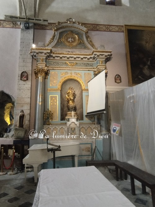 Bargemon, l'église Saint Étienne