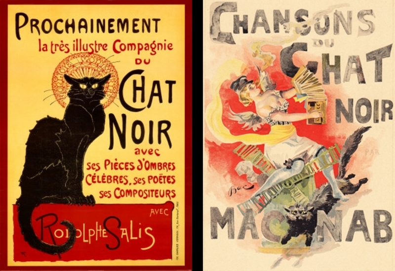 Montmartre : Le cabaret du Chat Noir