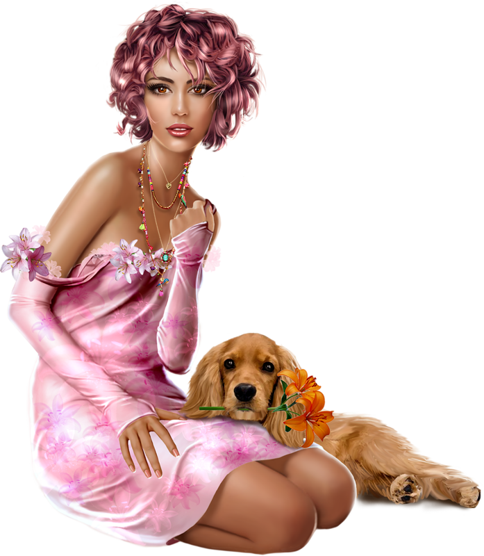 Tubes Femmes et Animaux