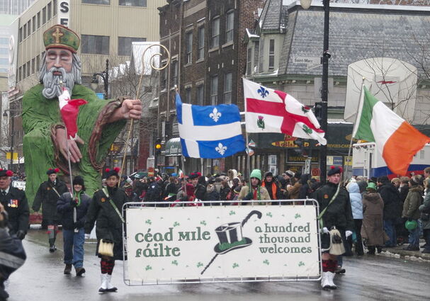 Parade de la Saint-Patrick à Montréal, Québec