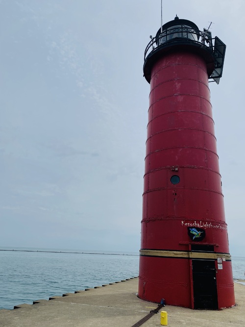Le phare du port de Kenosha ( North Pier).