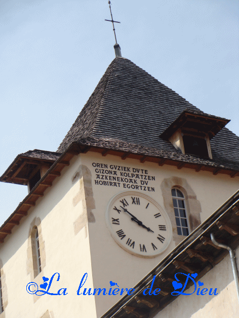 Sare : église saint Martin