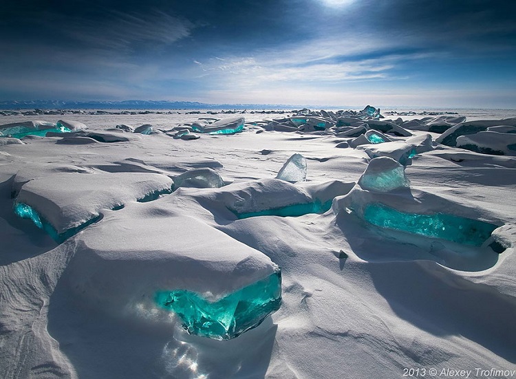 Images du monde : Œuvres faite par la glace