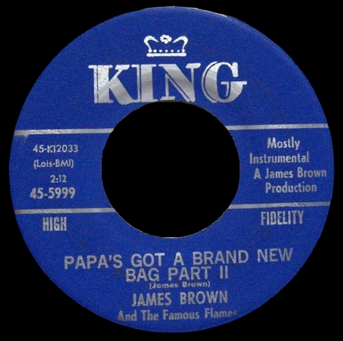 1965 James Brown & The Famous Flames : Single SP King Records 45-5999 [ US ]