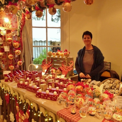 Le marché de Noël de l'abbaye de Chaalis 2015...