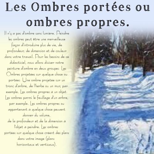Dessin et peinture - vidéo 3465 : Comment peindre les ombres ? - tous les médiums.