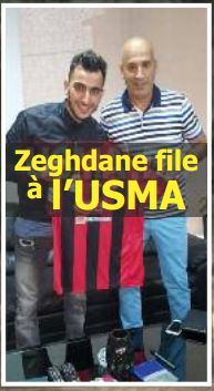 Lundi 4.7.2016 Zeghdane Toufik signe chez le voisin Usmiste