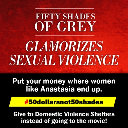 Un appel à boycotter 50 Nuances de Grey, accusé de "rendre glamour la violence sexuelle"