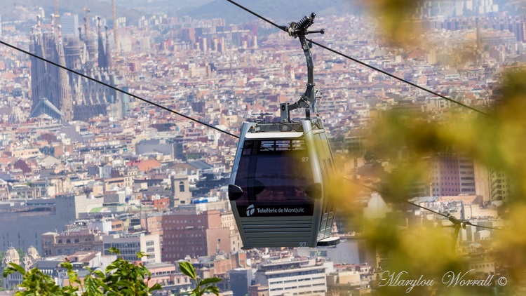 Barcelone : La colline Montjuïc