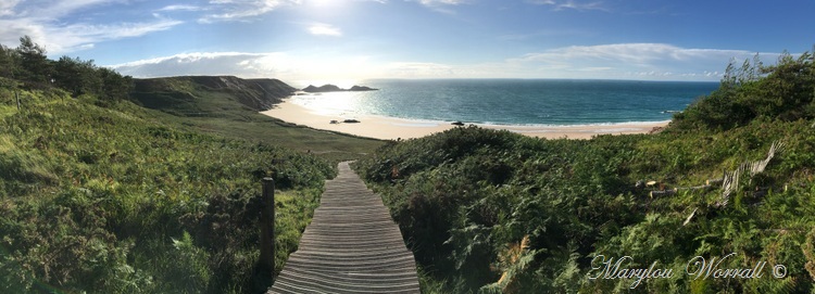 Bretagne : Erquy, Plage du Portuais