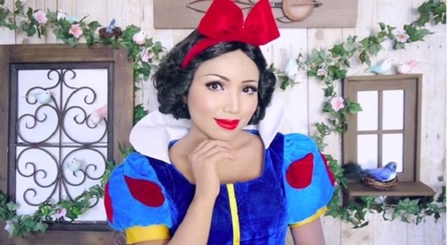 Blanche Neige / Snow White : DIY - maquillage (make up)