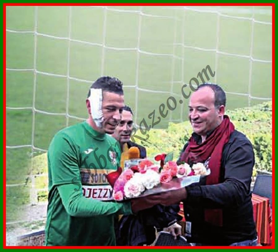Les supporteurs du CSC rendent visite à Kacem Mehdi