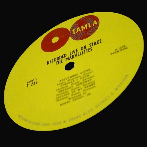 The Marvelettes : Album " Recorded Live On Stage " Tamla Records TM 243 [ US ]