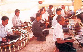 Cambodge : orchestre