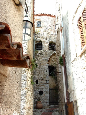 Côte D'Azur :Eze un village médiéval du XIVe Siècle, un des plus beaux de Provence