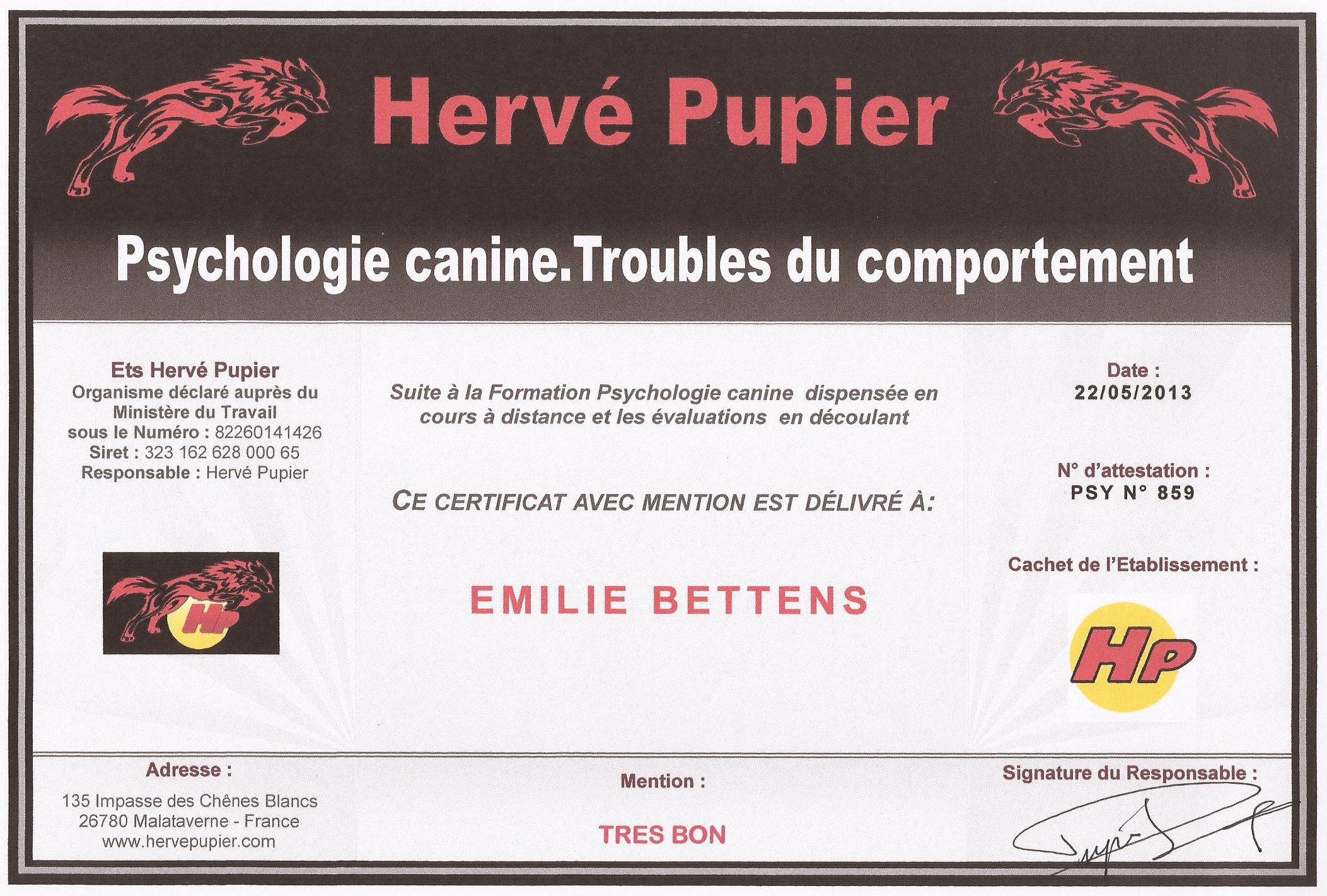 Centre canin Emilie Bettens Centre canin Emilie Bettens