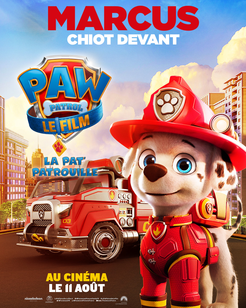 La Pat' Patrouille Le Film : Découvrez les affiches personnages ! Le 11  août 2021 au cinéma - A LA POURSUITE DU 7EME ART CINE DVD