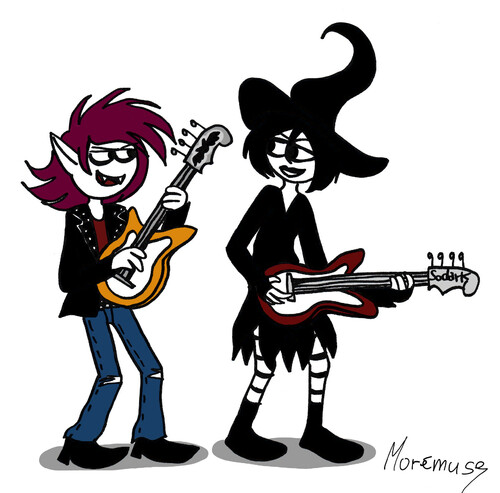 Deux guitaristes