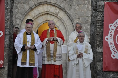 Procession du 14 août 2013 avec le cardinal Ouellet