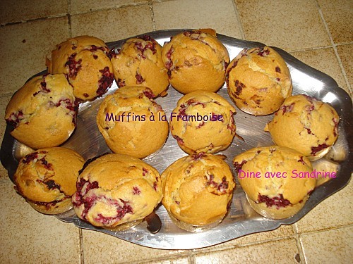 Muffins à la Framboise 6