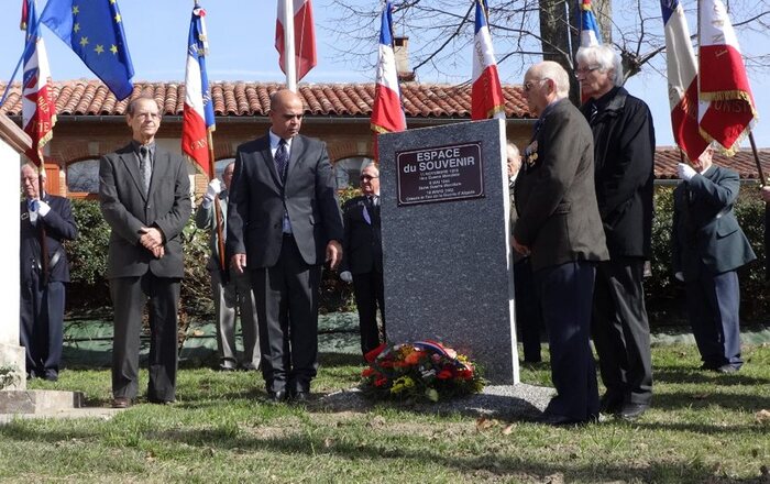 Saint-Anatoly (Haute-Garonne) :   L’Espace du Souvenir  inauguré