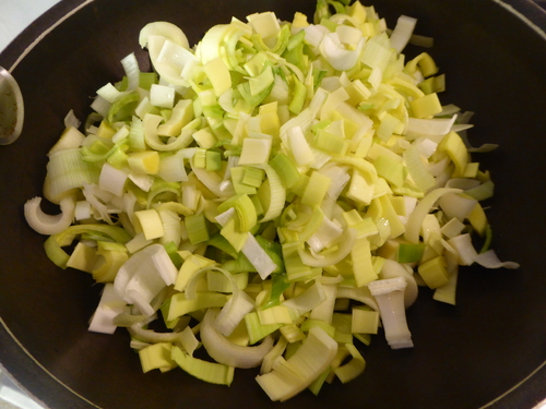 Une Fondue de Poireaux et Carottes au Curry