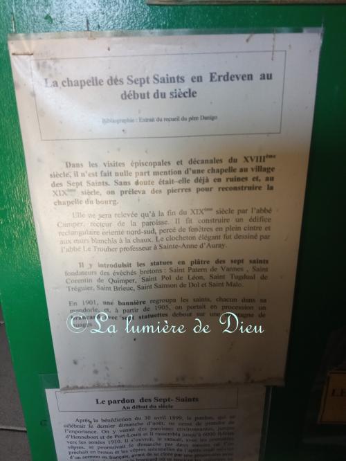 Erdeven, la chapelle des sept saints