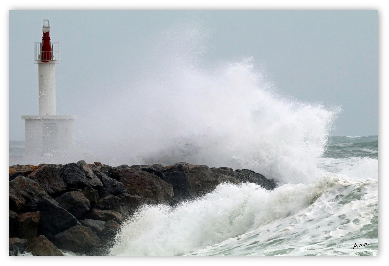 Jour de tempête (1)  Le Barcares