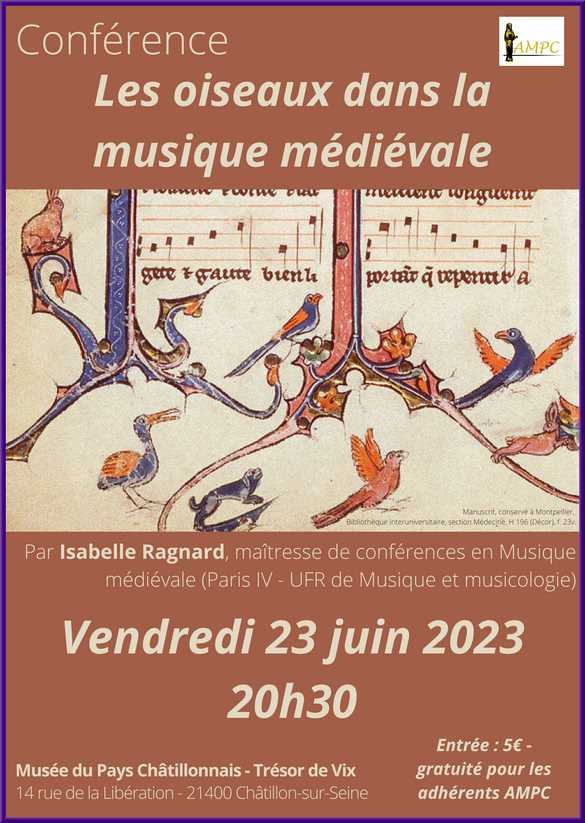 La Fête de la Musique a eu lieu au Musée du Pays Châtillonnais avec le chant des oiseaux !