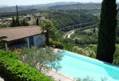 Ardeche Gite Escourbis piscine privée