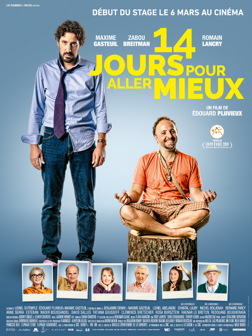 Découvrez la bande-annonce de "14 JOURS POUR ALLER MIEUX" avec Maxime Gasteuil - Le 6 mars 2024 au cinéma
