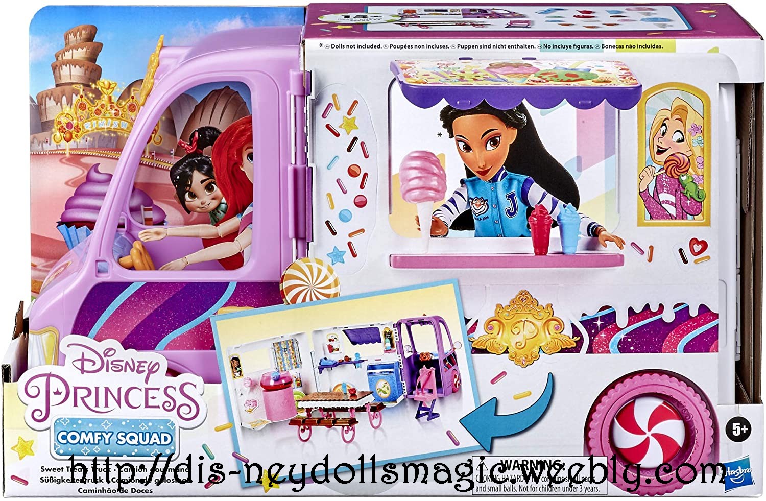 NEW: Images promo du Camion gourmand des princesses!