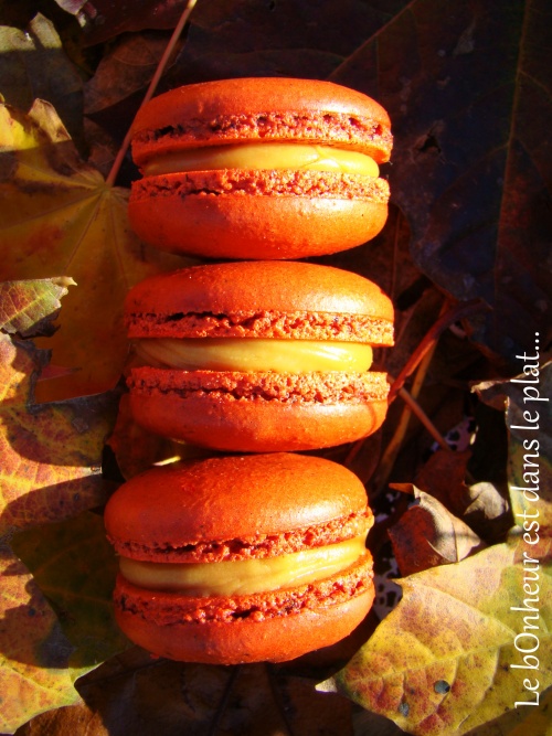 Macarons caramel au beurre salé