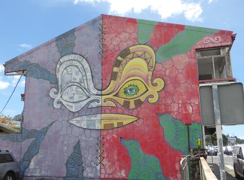 Street art Papeete suite