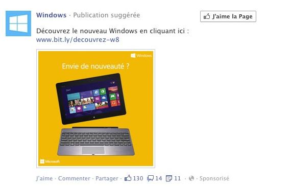 Les différents types de publicité sur Facebook