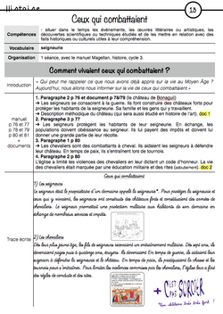 Histoire période 4 : le Moyen Âge