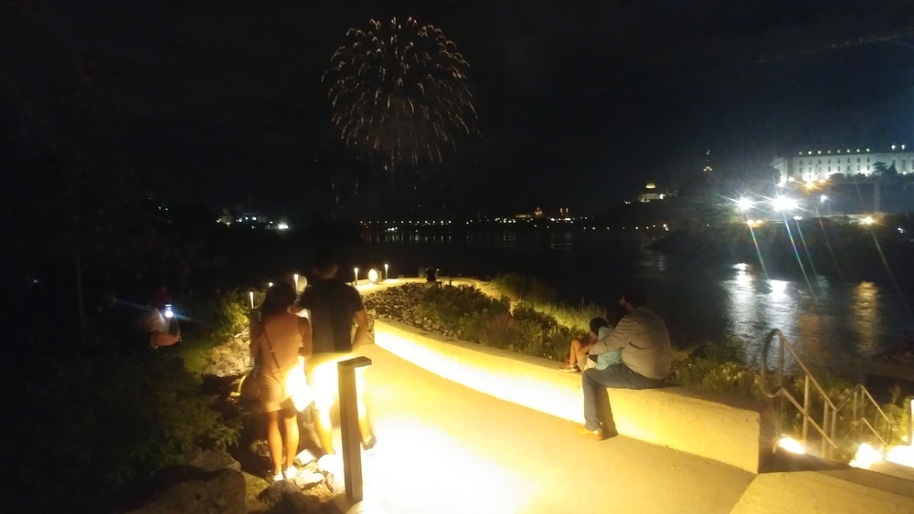 Fireworks on the Ottawa River