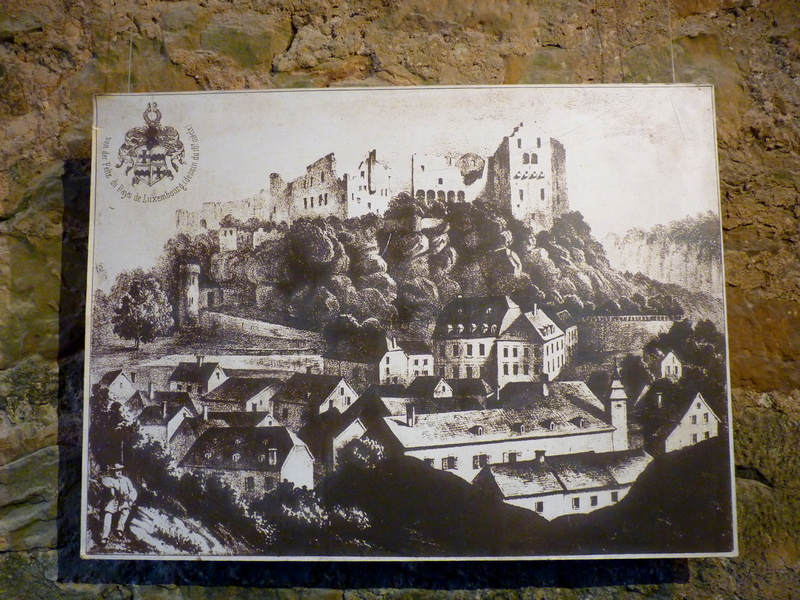 Château fort de Larochette