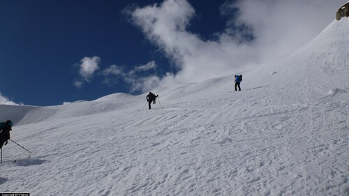 Dimache 25 février, col de la Valette