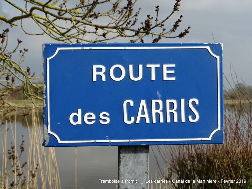 Route des Carries Canal de la Martinière 2019