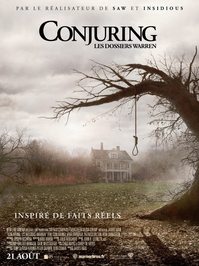 CONJURING : LES DOSSIERS WARREN