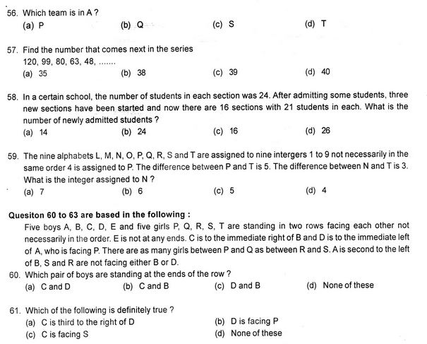 Nimcet 2013 question paper pdf