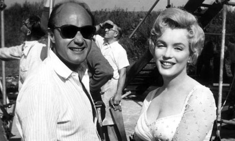 Marilyn Monroe and Jack Cardiff