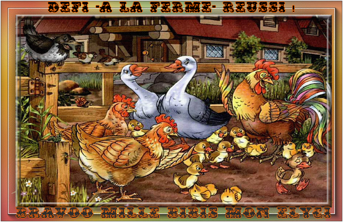 Défi 56:A la ferme.Merci ma Shanoue!Ta récompense ICi *Bisous*